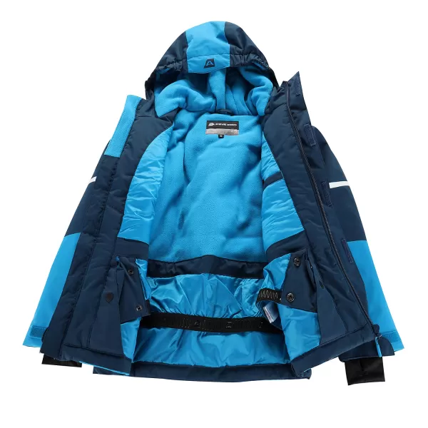  Детско ски яке ALPINE PRO DEARO 3 ХАВАЙСКИ СЪРФ 