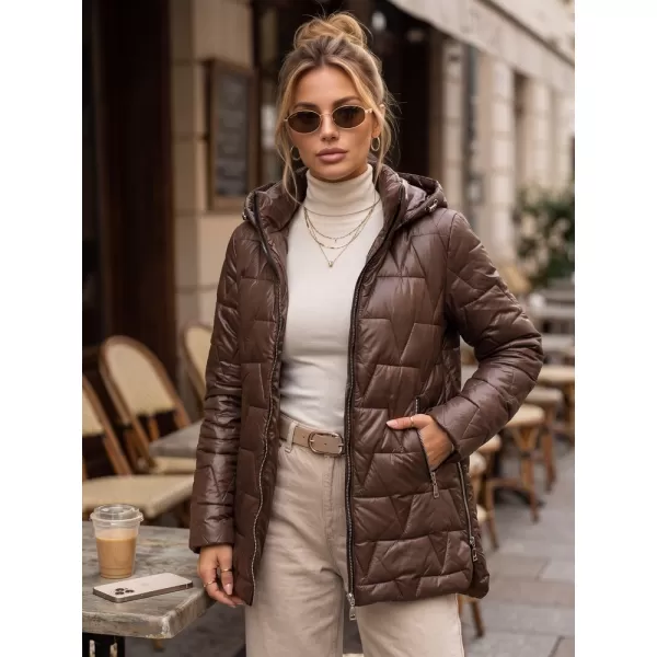  Дамско яке DSTREET TY5796 КАФЯВО 
