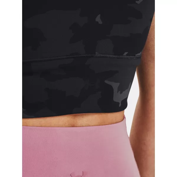  Дамски потник UNDER ARMOUR MERIDIAN FITTED CROPTANKPRNT 1380983-021 ЧЕРЕН 