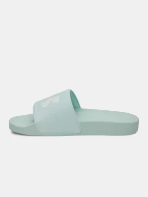 Дамски чехли UNDER ARMOUR UA W ARMR SLIDE 6007532-703 ЗЕЛЕНО
