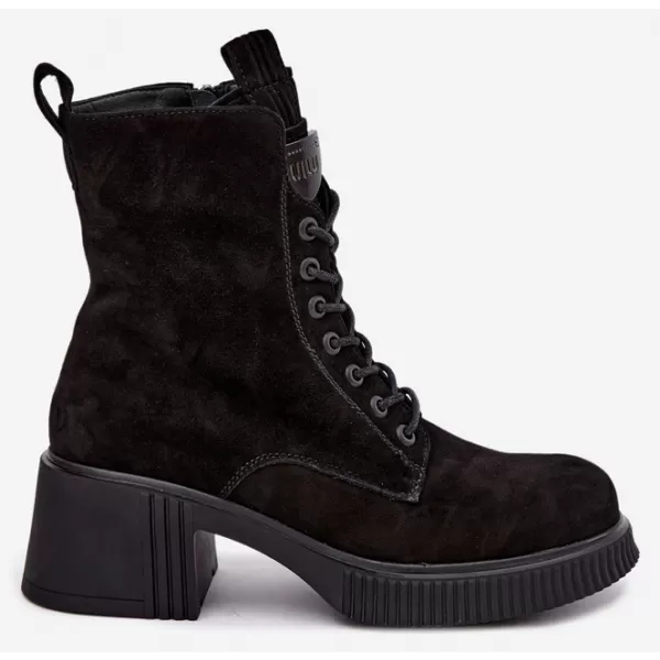  Дамски обувки VINCEZA 67009 ЧЕРЕН 