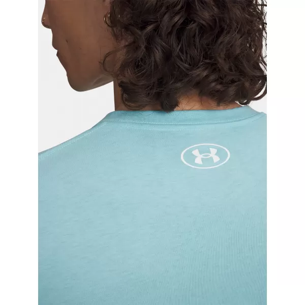  Мъжка тениска UNDER ARMOUR M SPORTSTYLE LC SS 1326799-425 СИНЬО 