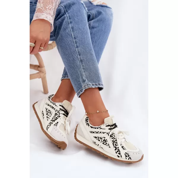  Дамски кецове BIG STAR SHOES TT274548 БЯЛО 