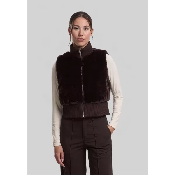  Дамски елек URBAN CLASSICS TB7933-00075 КАФЯВО 