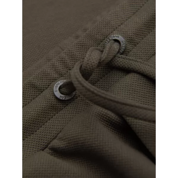  Мъжки шорти OMBRE OM-SRCS-0206 МАСЛИНЕНО ЗЕЛЕНО 