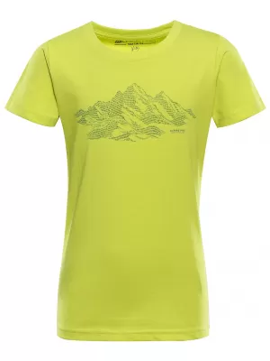 Детска тениска ALPINE PRO ECOMO 4 СЯРНА ПРУЖИНА ВАРИАНТ ПА