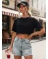 Дамска блуза DSTREET RY2496 ЧЕРЕН