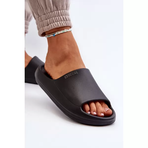  Дамски джапанки BIG STAR SHOES NN274A042 ЧЕРЕН 