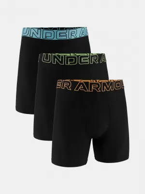 Мъжки боксерки UNDER ARMOUR UA PERFORMANCE TECH - SOLID 6 - 3PK ЧЕРЕН
