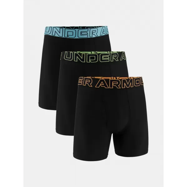  Мъжки боксерки UNDER ARMOUR UA PERFORMANCE TECH - SOLID 6 - 3PK ЧЕРЕН 