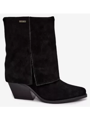 Дамски обувки BIG STAR SHOES UU274113 ЧЕРЕН