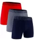Мъжки боксерки UNDER ARMOUR UA PERFORMANCE TECH MESH - SOLID 6 -3PK 1383884-600 ЧЕРВЕНО