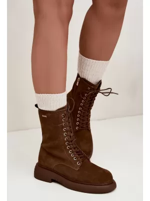 Дамски обувки BIG STAR SHOES UU274611 КАФЯВО/БЕЖОВО