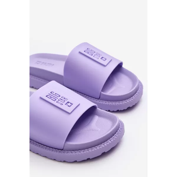  Дамски чехли BIG STAR SHOES LL274426 ВИОЛЕТОВО 