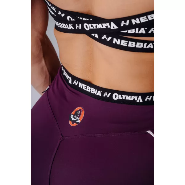  Дамски клин NEBBIA OLYMPIA HIGH-WAIST 935 БОРДО 