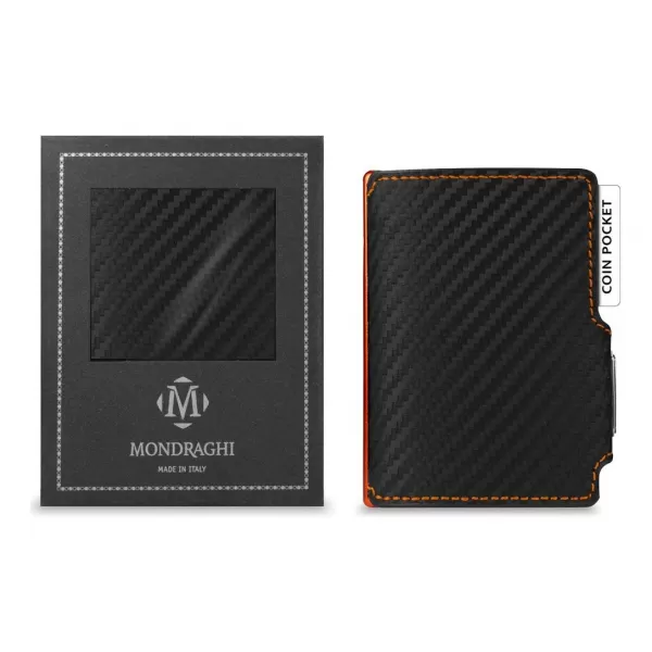  Портфейл MONDRAGHI -MC-80411 ОРАНЖЕВО 