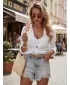Дамски шорти DSTREET SY0472 СИНЬО