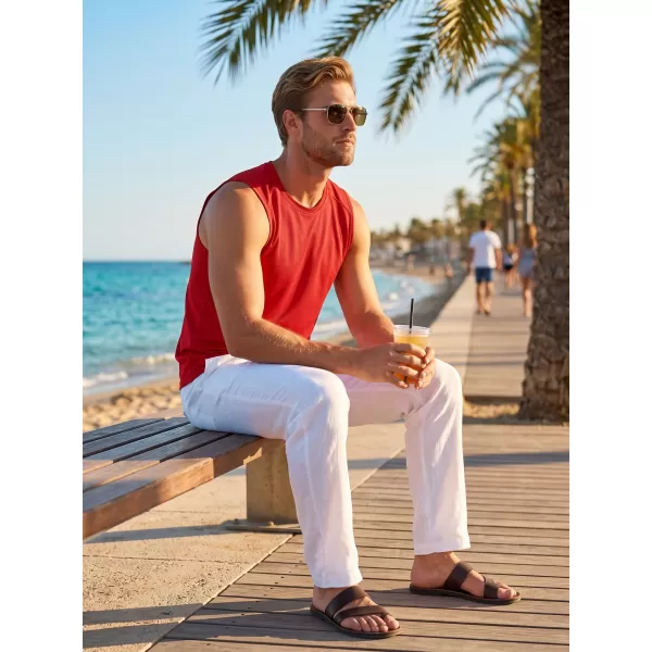  Мъжки спортен потник MALFINI BREEZE 820 ЧЕРВЕНО 