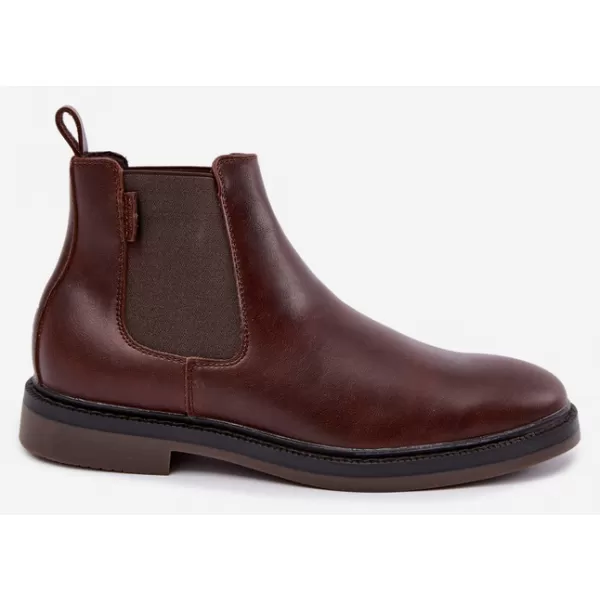  Мъжки обувки BIG STAR SHOES UU174279 КАФЯВИ/БЕЖОВИ СЕНКИ 