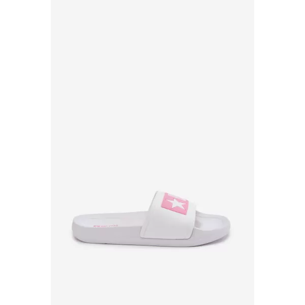  Детски чехли BIG STAR SHOES TT374A002 РОЗОВО/БЯЛО 