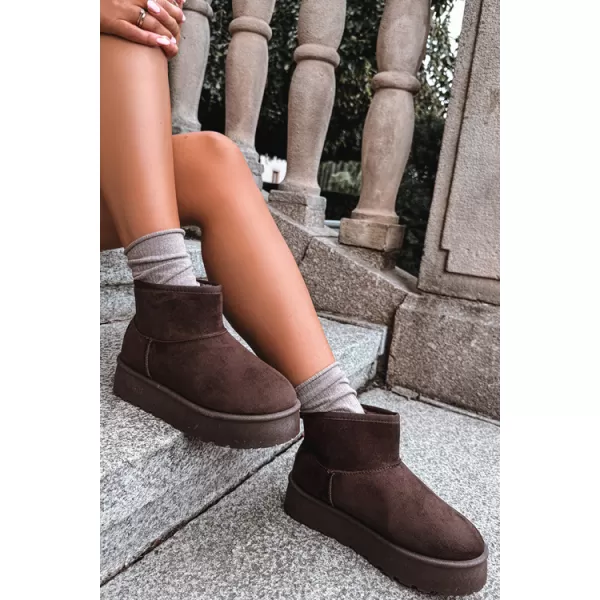  Дамски обувки BIG STAR SHOES UU274223 КАФЯВИ/БЕЖОВИ СЕНКИ 