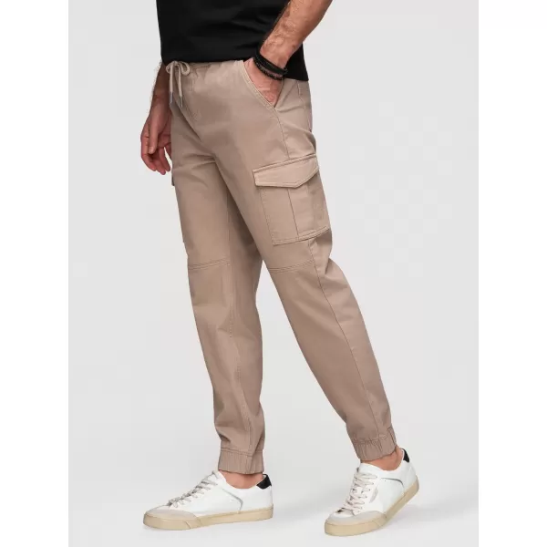 Мъжки панталон OMBRE OM-PAJO-0290 БЕЖОВО 