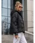 Дамско яке DSTREET TY5759 ЧЕРЕН