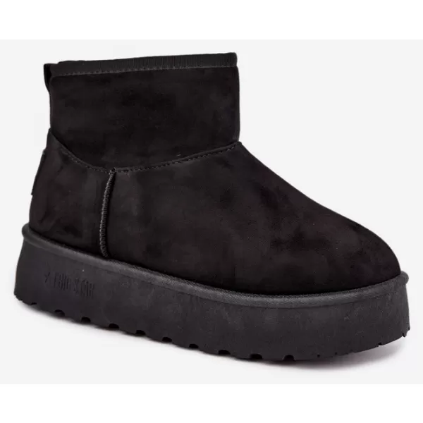  Дамски снежни човеци BIG STAR SHOES UU274222 ЧЕРЕН 