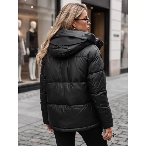  Дамско яке DSTREET TY5966 ЧЕРЕН 