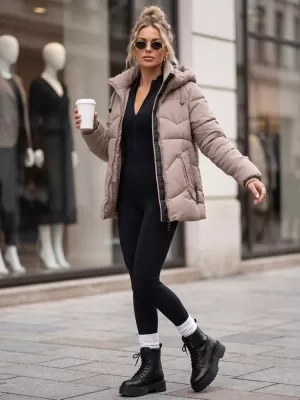 Дамско яке DSTREET TY5753 КАКИ