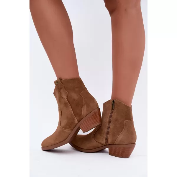  Дамски боти до глезена BIG STAR SHOES TT274953 СИНЬО 