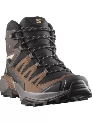 Мъжки обувки SALOMON X ULTRA 360 MID GORE-TEX L45473200 ЧЕРНА/ТЪМНА ЧАЙКА СИВА/ТЪМНА ЗЕМЯ