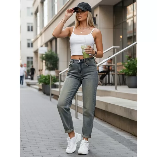  Дамски панталон DSTREET UY3002 ТЪМНО СИВО 