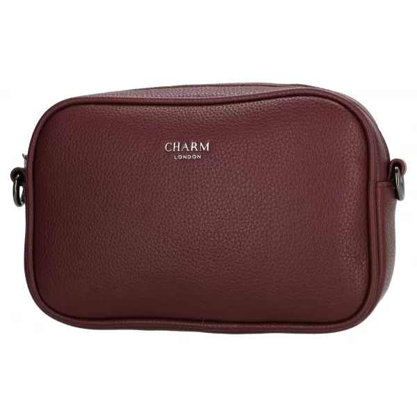  Чанта през рамо CHARM LONDON Mulberry street W01597 Bordeaux red ЧЕРВЕНО БОРДО 