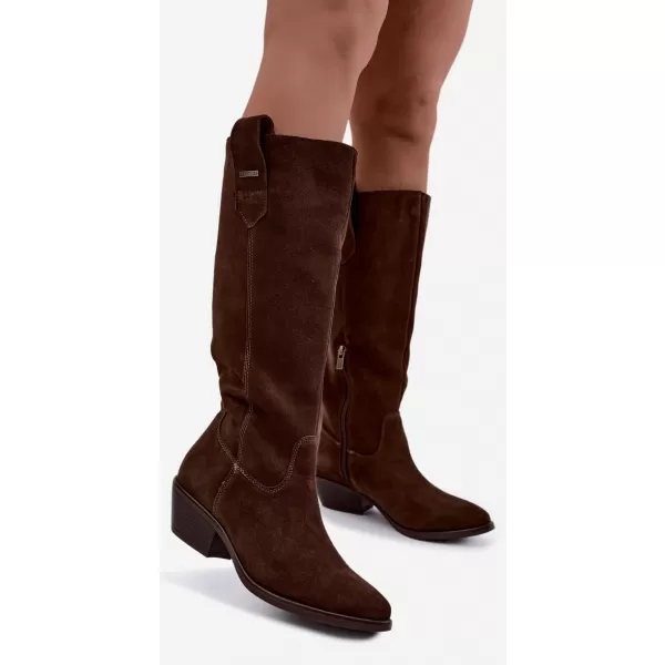  Дамски боти BIG STAR SHOES UU274519 ШОКОЛАД 