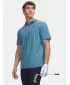 Мъжко поло UNDER ARMOUR UA DRIVE CHILL PRINTED POLO 6009724-466 СИНЬО