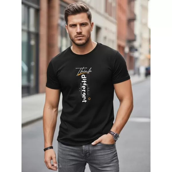  Мъжка тениска DSTREET NX0133R-BK ЧЕРЕН 