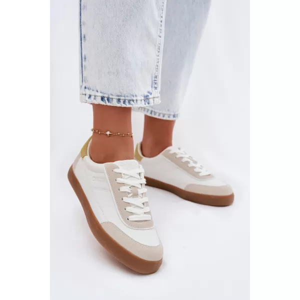  Дамски кецове BIG STAR SHOES TT274310 БЯЛО 