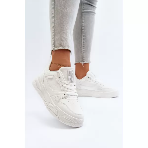  Дамски кецове BIG STAR SHOES NN274667 БЯЛО 