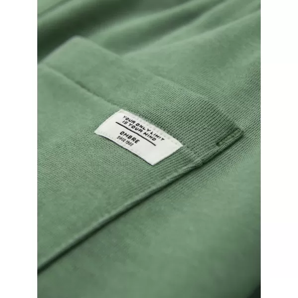  Мъжки спортен панталон OMBRE OM-PABS-0304 ЗЕЛЕНО 