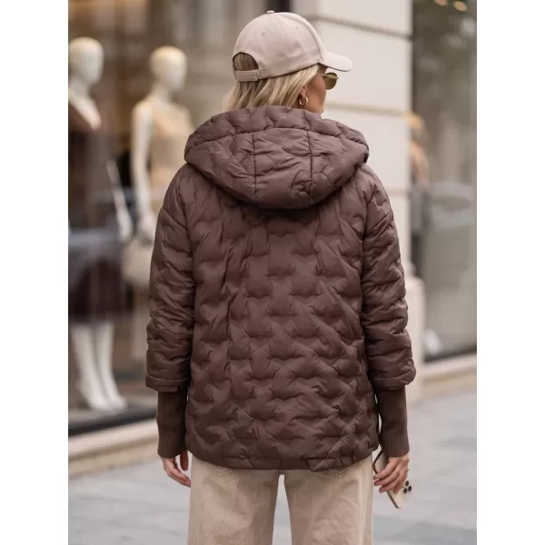  Дамско яке DSTREET TY5870 КАФЯВО 