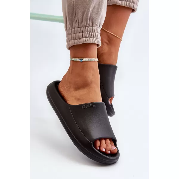  Дамски джапанки BIG STAR SHOES NN274A042 ЧЕРЕН 