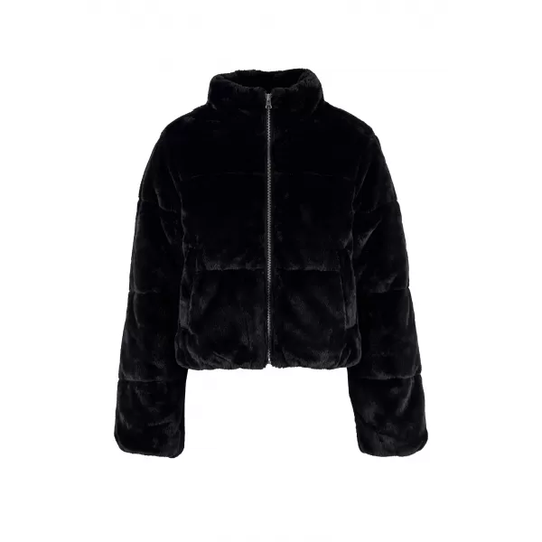  Дамско ватирано яке URBAN CLASSICS TB7935-00007 ЧЕРЕН 