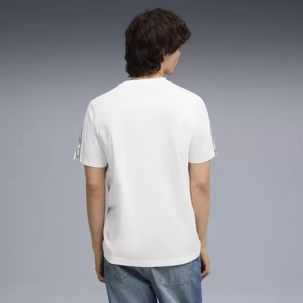  Мъжка тениска PUMA ESS TAPE TEE 69169302 БЯЛА ПУМА 