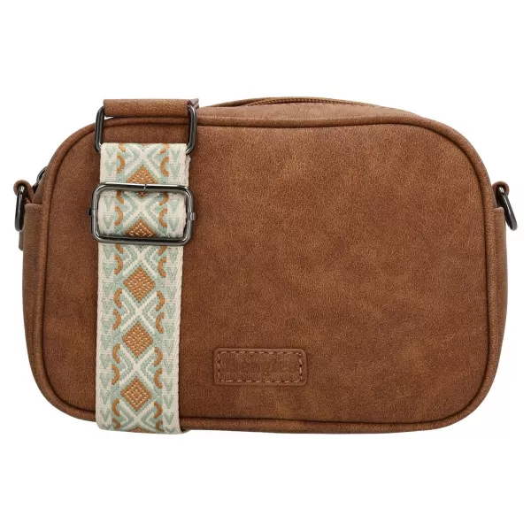  Дамска чанта BEAGLES Malaga W00613 Brown КАФЯВО 