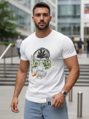 Мъжка тениска DSTREET RX4922 БЯЛО