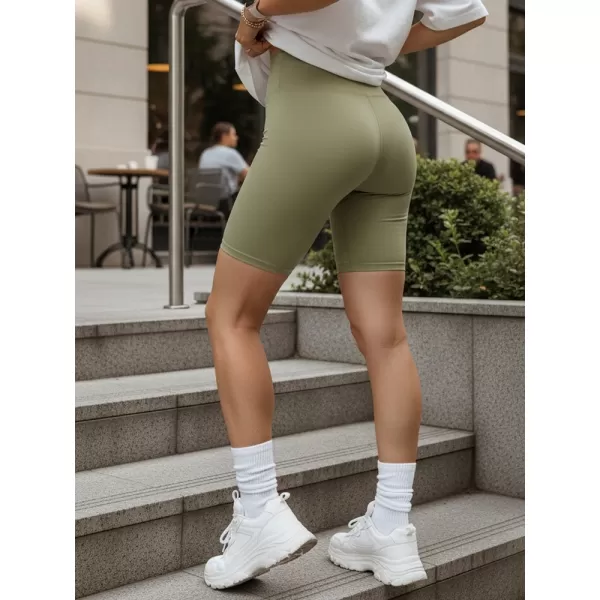  Дамски шорти DSTREET SY0567 ЗЕЛЕНО 