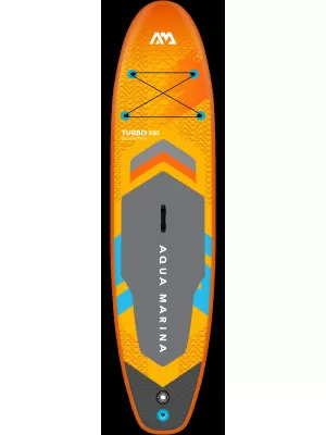 Падълборд с мотор AQUA MARINA GO Turbo 330 ЖЪЛТО СИВО