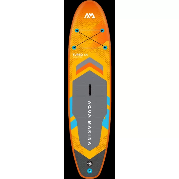  Падълборд с мотор AQUA MARINA GO Turbo 330 ЖЪЛТО СИВО 