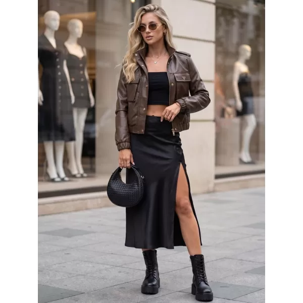  Дамско яке DSTREET TY5874 КАФЯВО 
